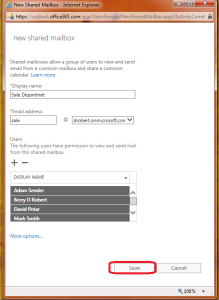 How to setup a Shared Mailbox in Office 365