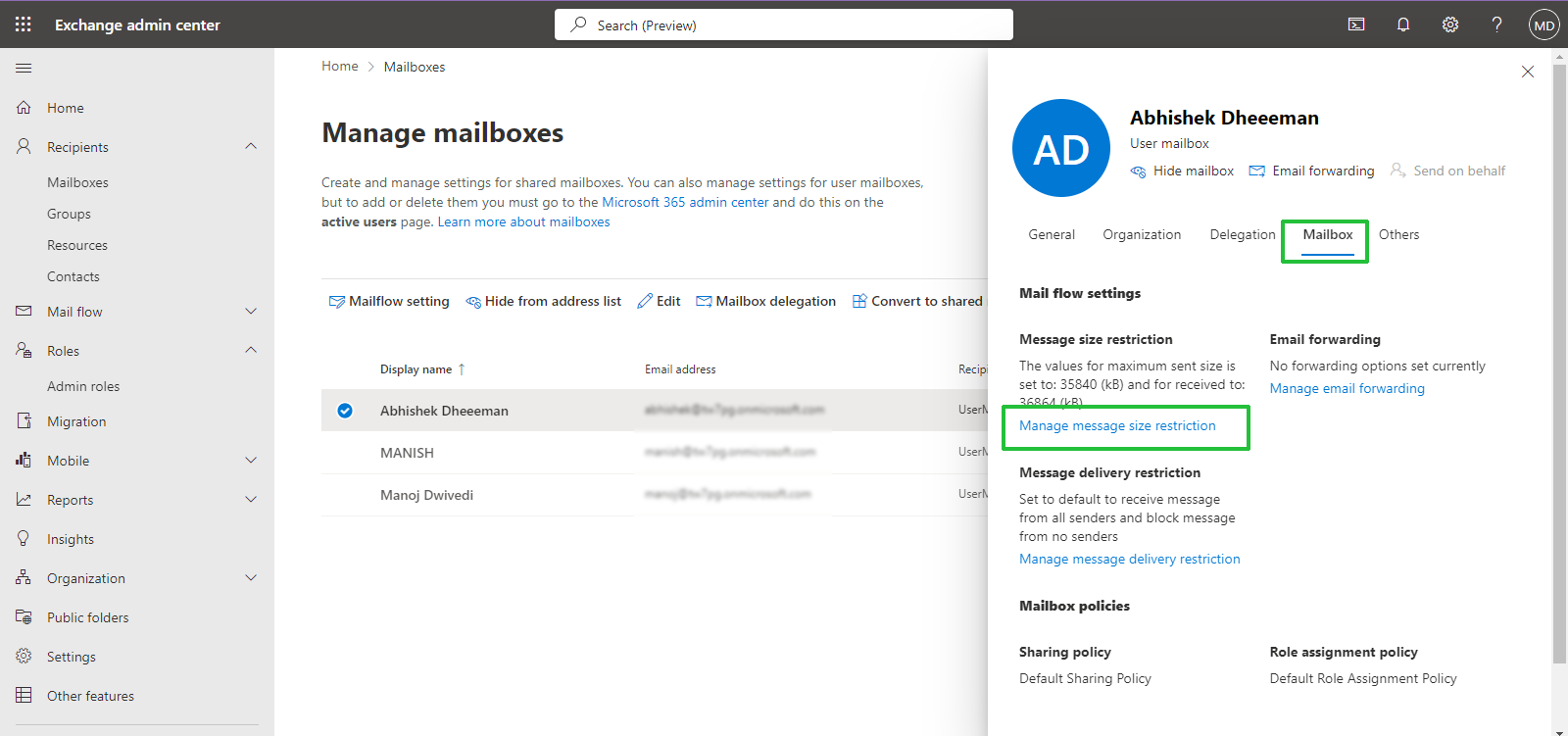 How to Increase Mail Attachment Size in Office 365