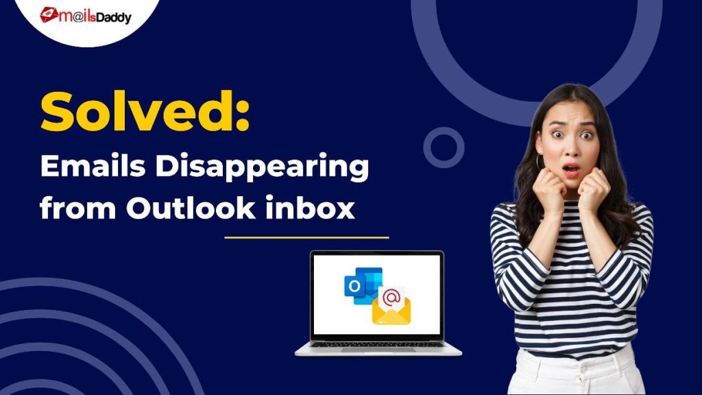 email disappear in outlook inbox