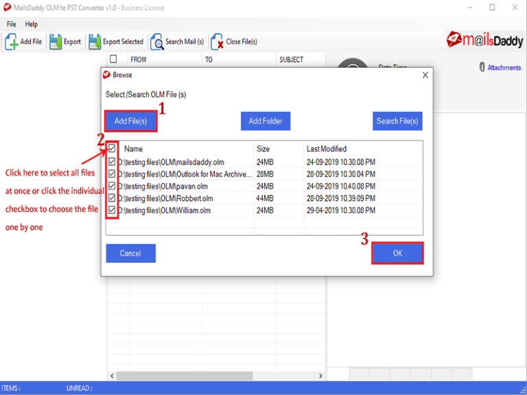 sysinfotools olm to pst converter demo limitations