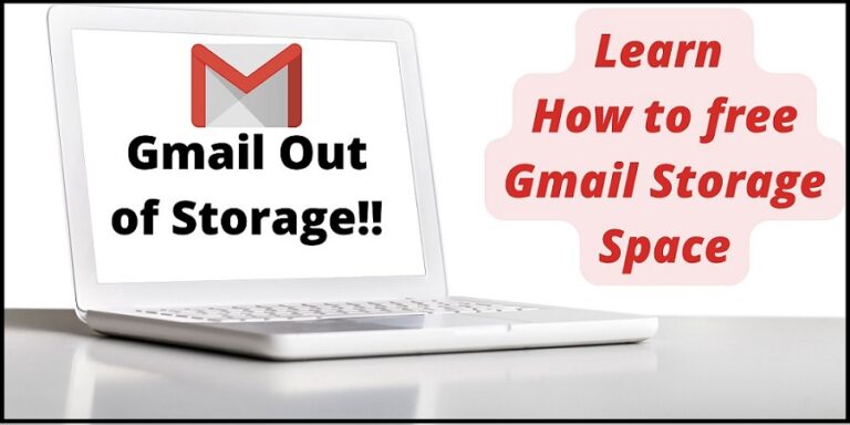 how to free up space in gmail