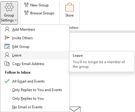 microsoft 365 group in outlook