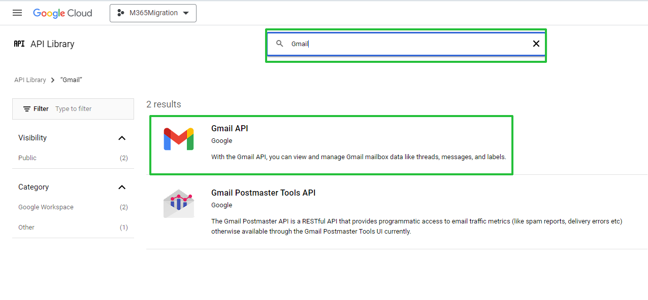 gmail api