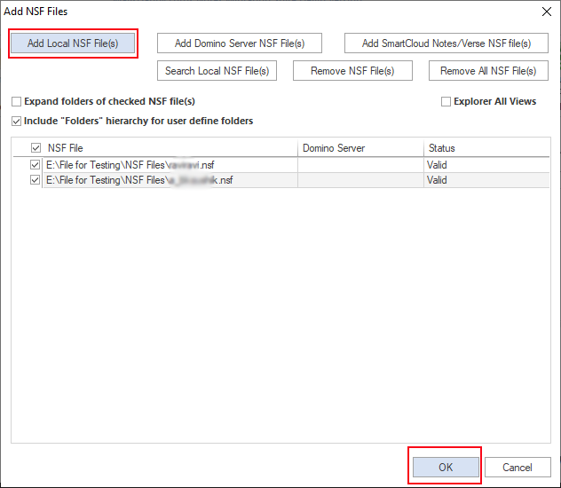 Step 04: Choose Export Mode & Target Format — MailsDaddy Lotus Notes Migration Suite