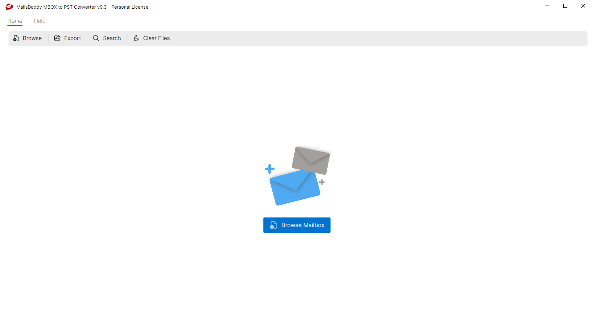 Step 01: Download & Launch the application — MailsDaddy Migrate email from Thunderbird to Outlook