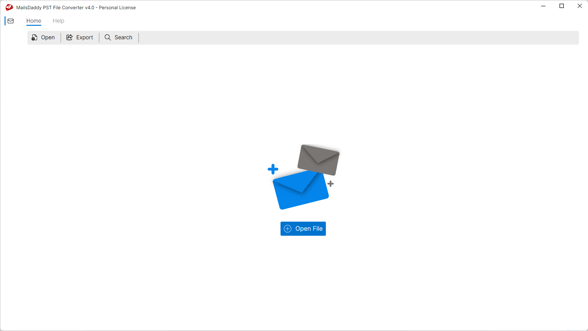 Step 01: Download & Launch the application — MailsDaddy PST File Converter