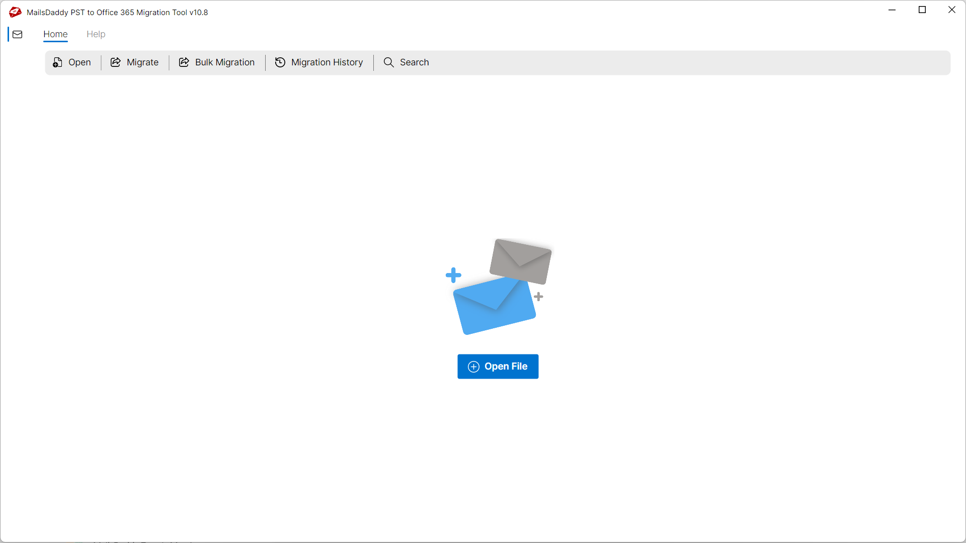 Step 01: Download & Launch the application — MailsDaddy PST to Office 365 Migration