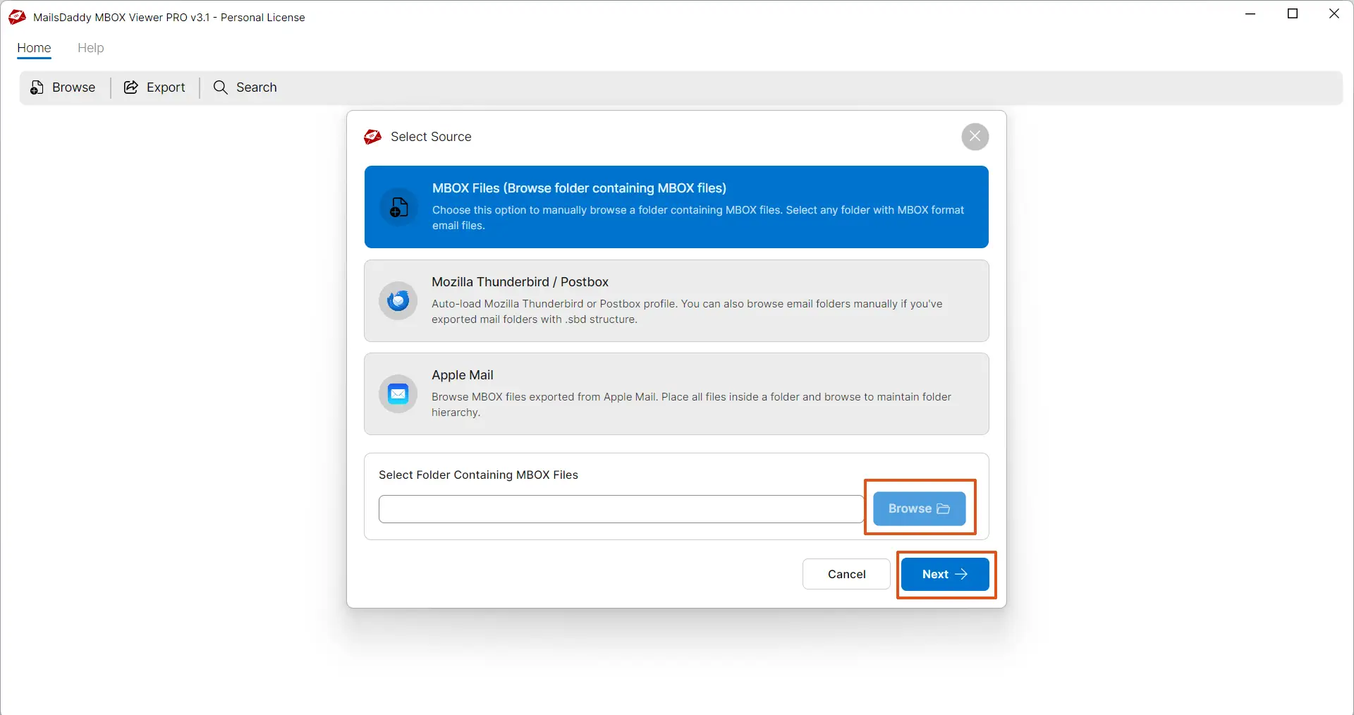 open files or folders