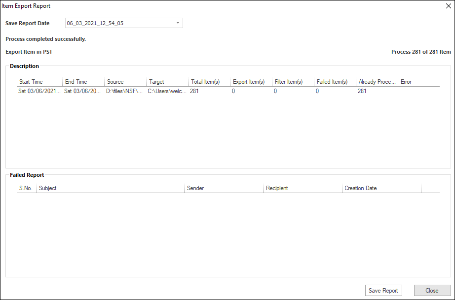 process window