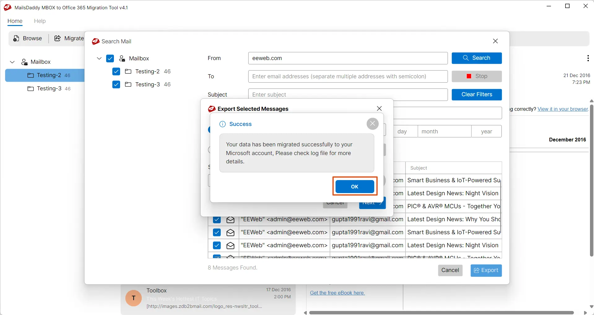 fill the login detail and sign-in