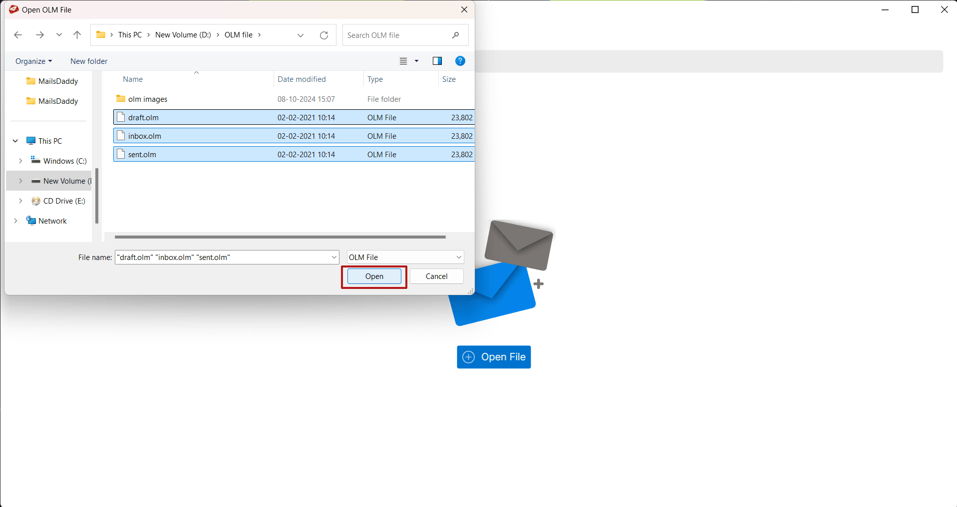 convert mac olm to pst