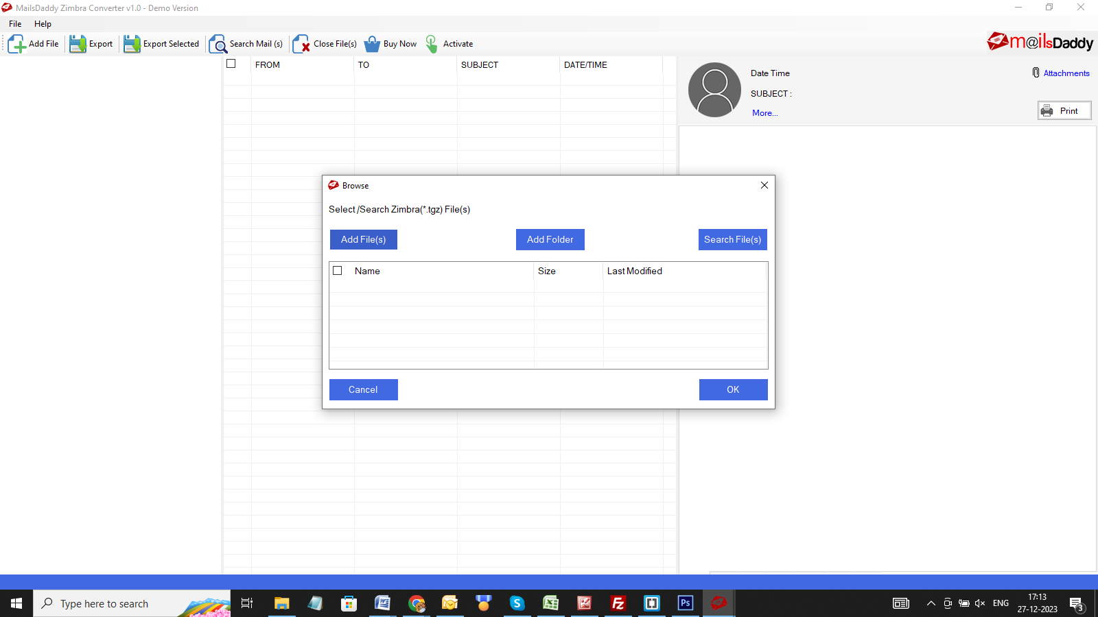 add ost data file